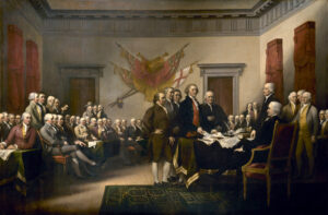 Declaration of Independence 1819 by John Trumbull 300x197